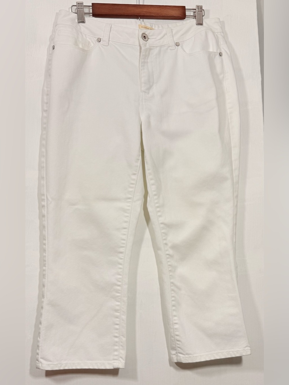 Coldwater Creek Straight Leg White Women's Jeans